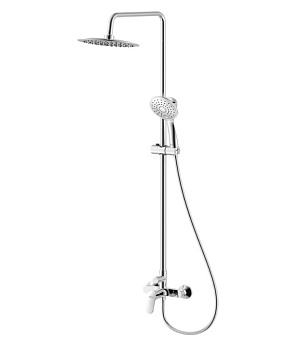 Смеситель одноруч. RS45-45 душ система с верхней лейкой  ROSSINKA